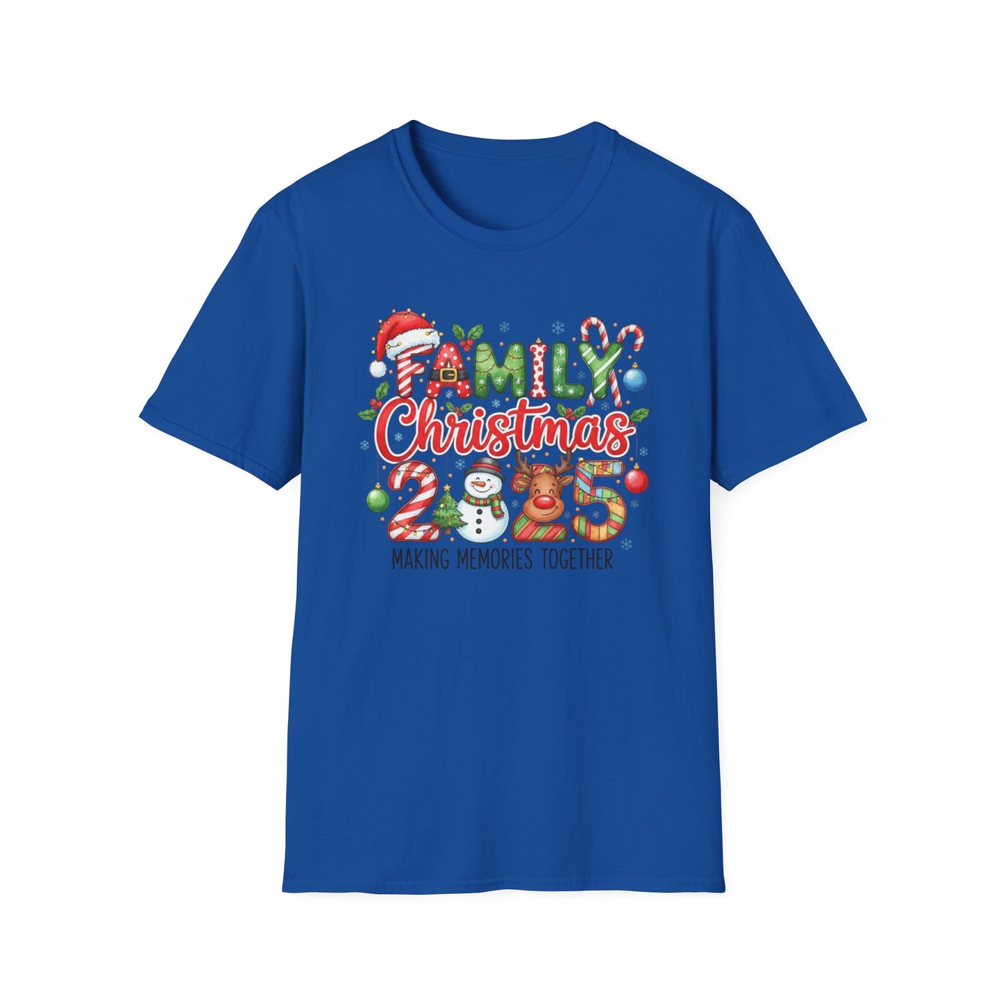 Family Christmas T-Shirt 2023 - Making Memories Together