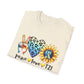 Down Syndrome Awareness T-Shirt, Unisex Graphic Tee, Peace Love T21 Casual Wear, Gift for Awareness Month, Sunshine Heart Design