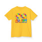 Colorful Autism Awareness Kids Tee, Bright Rainbow Tee, Support, Understand, Love, Gift for Autism Month, Kids Apparel