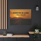 Wherever He Leads I Will Follow — Inspirational Matte Canvas Wall Art