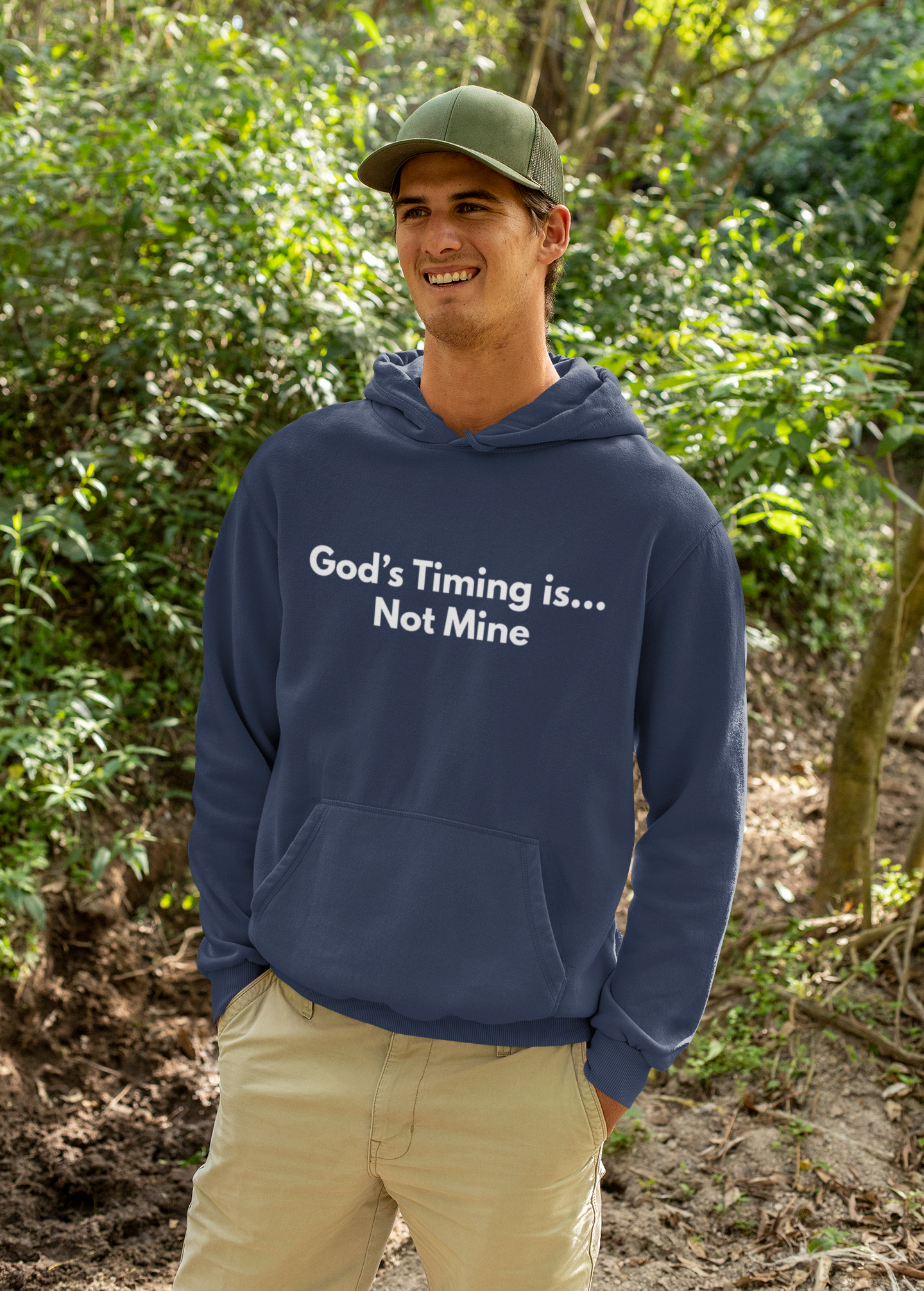 Gods Timing is... Not Mine Hoodie