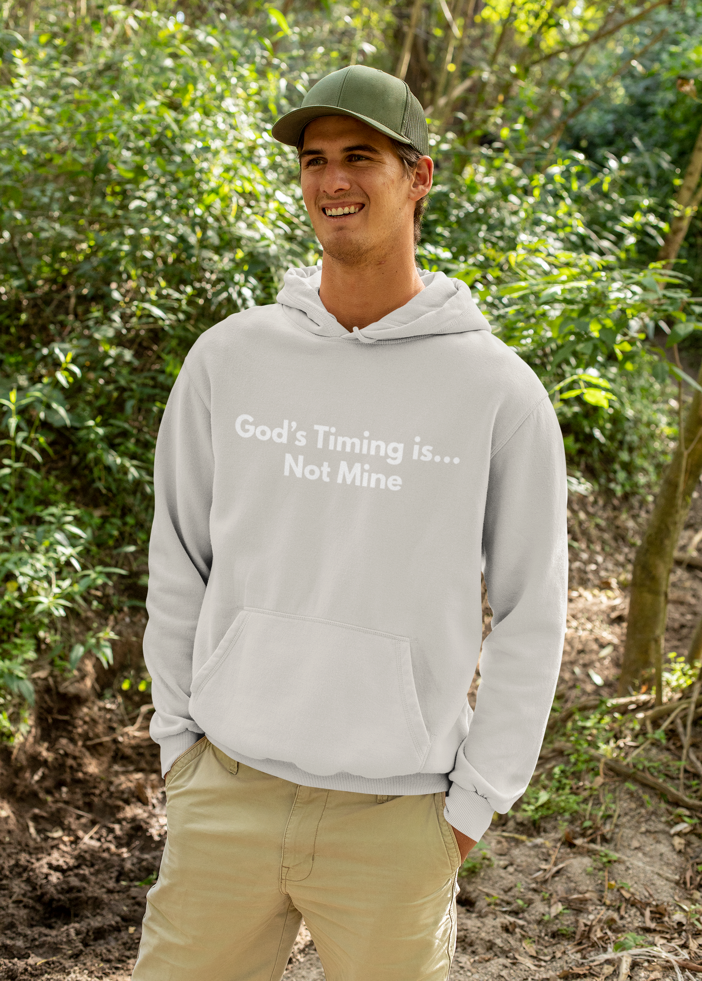 Gods Timing is... Not Mine Hoodie