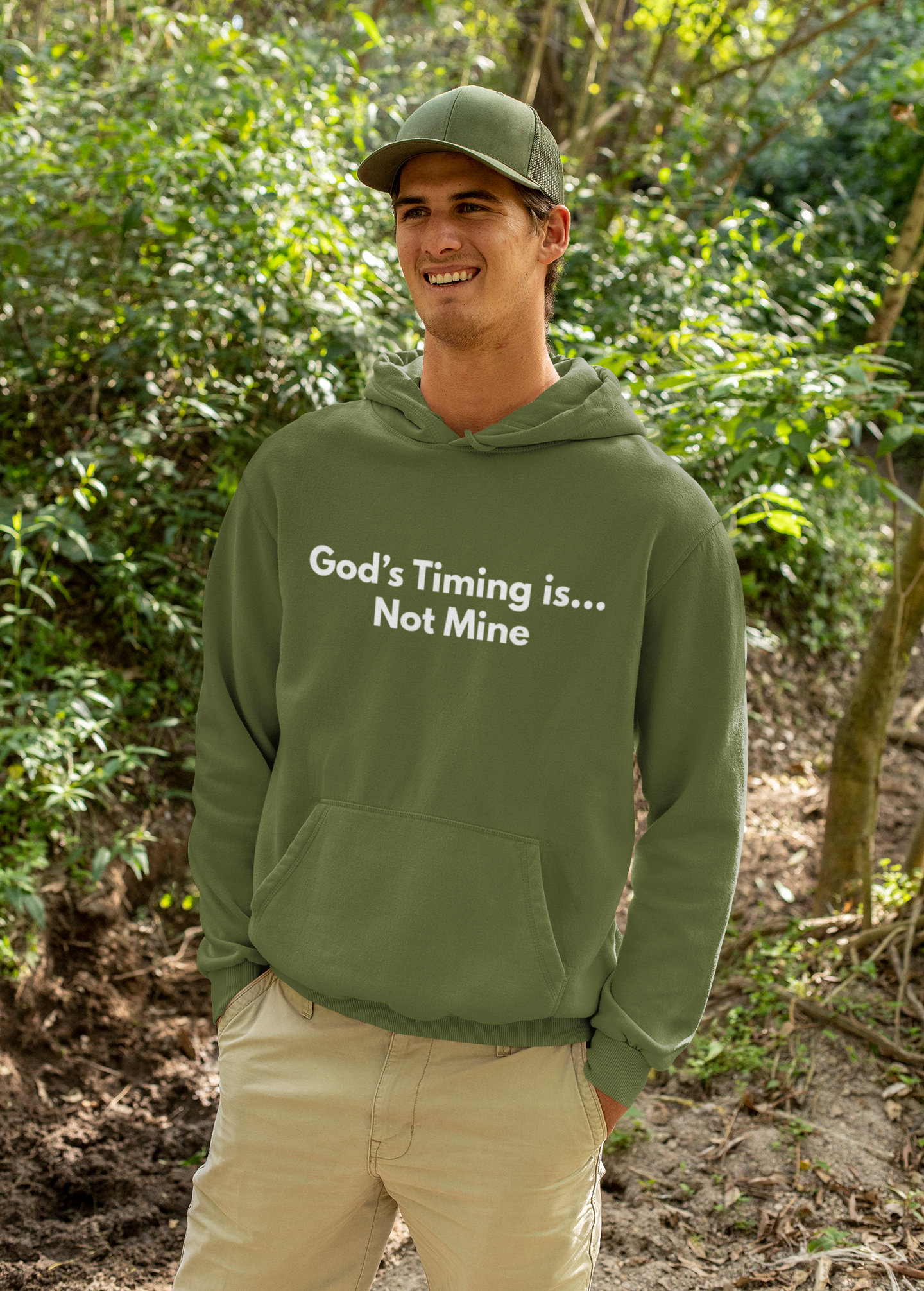 Gods Timing is... Not Mine Hoodie