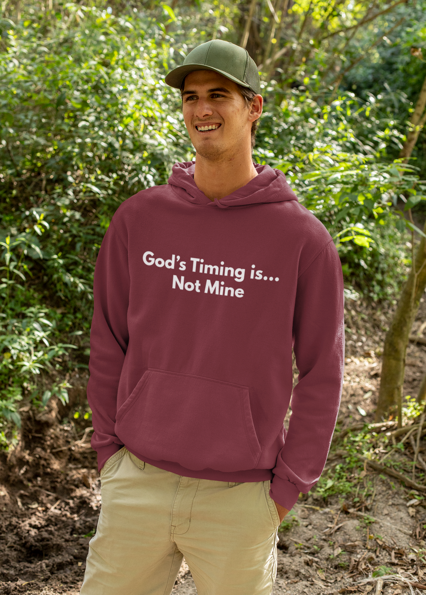 Gods Timing is... Not Mine Hoodie