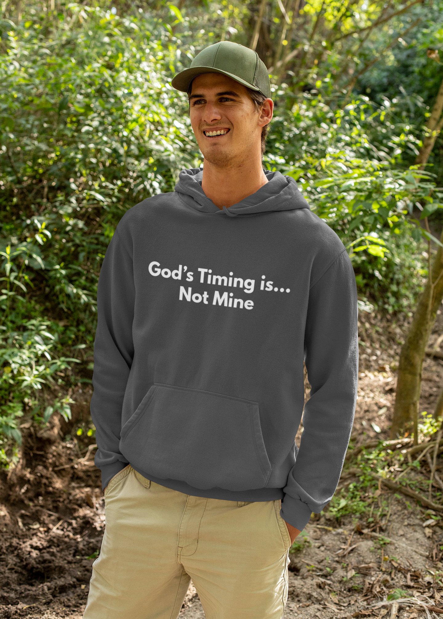 Gods Timing is... Not Mine Hoodie